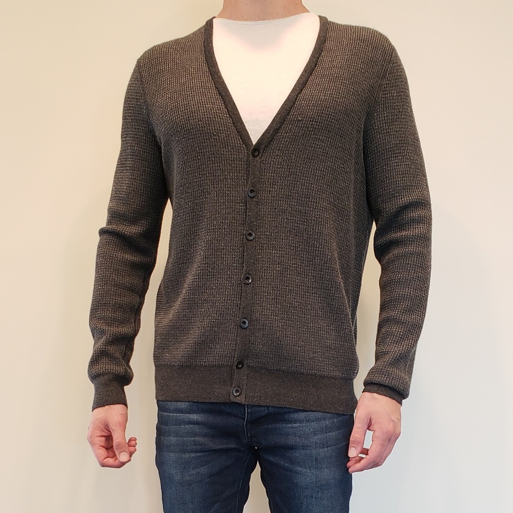 Vince Waffle Cardigan